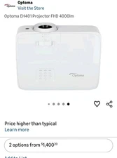 Optoma EH401 Projector FHD 4000lm