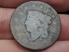 1816-1835 Matron Head Large Cent Penny- Mature Head