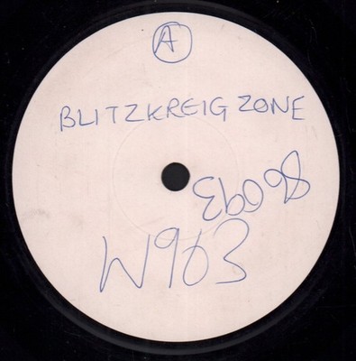 Blitzkrieg Zone 20 20 Teenage Rok It Age 7'' vinyl UK Self Release 1986 white