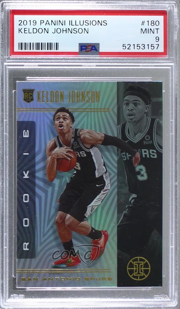 2019 Panini PANINI ILLUSIONS #180 Keldon Johnson front