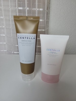 Madagascar Centella Ampoule Foam & Poremizing Light Gel Cream
