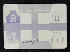 2018 Leaf ITG Used Sports Printing Plate Yellow 1/1 Scottie Pippen HOF 0h1