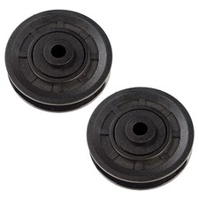 2PCS Pulley Wheel for Gym Equipment  Universal Nylon Bearing Pulley Wheel Repl...