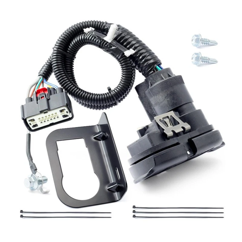 Car Rear Bumper Trailer Tow Harness Kit 9L3Z-15A416-A For Ford F-150 2009-2014 - Image 2 of 4