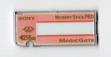 Sony Genuine Memory Stick Pro Magic Gate 256MB MSX-256 Camera Memory Card
