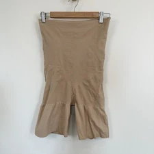 Spanx Assets Red Hot Label Shapewear 3X Nude Tan Control High Waist Shorts