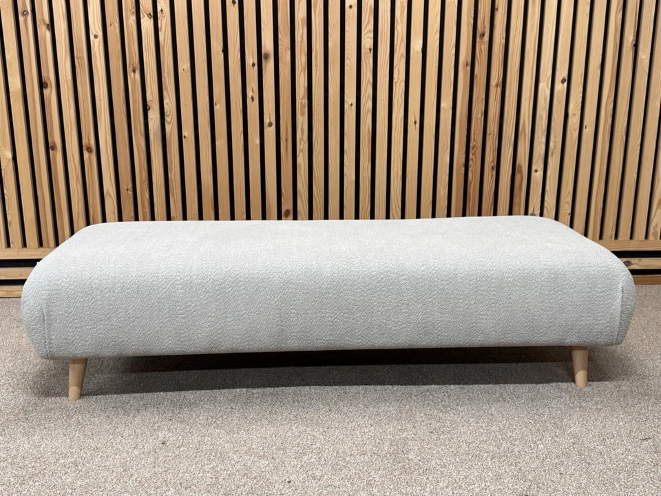Dfs Amaya Large Bench Footstool, Ecru RRP £299 - Image 2 of 4
