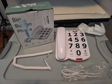 New Open-Box Big Button Corded Phone with Extra Loud Ringer