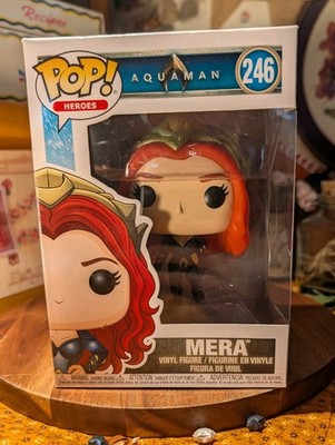 NEW IN BOX Funko Pop! #246 MERA Aquaman Vinyl Figure
