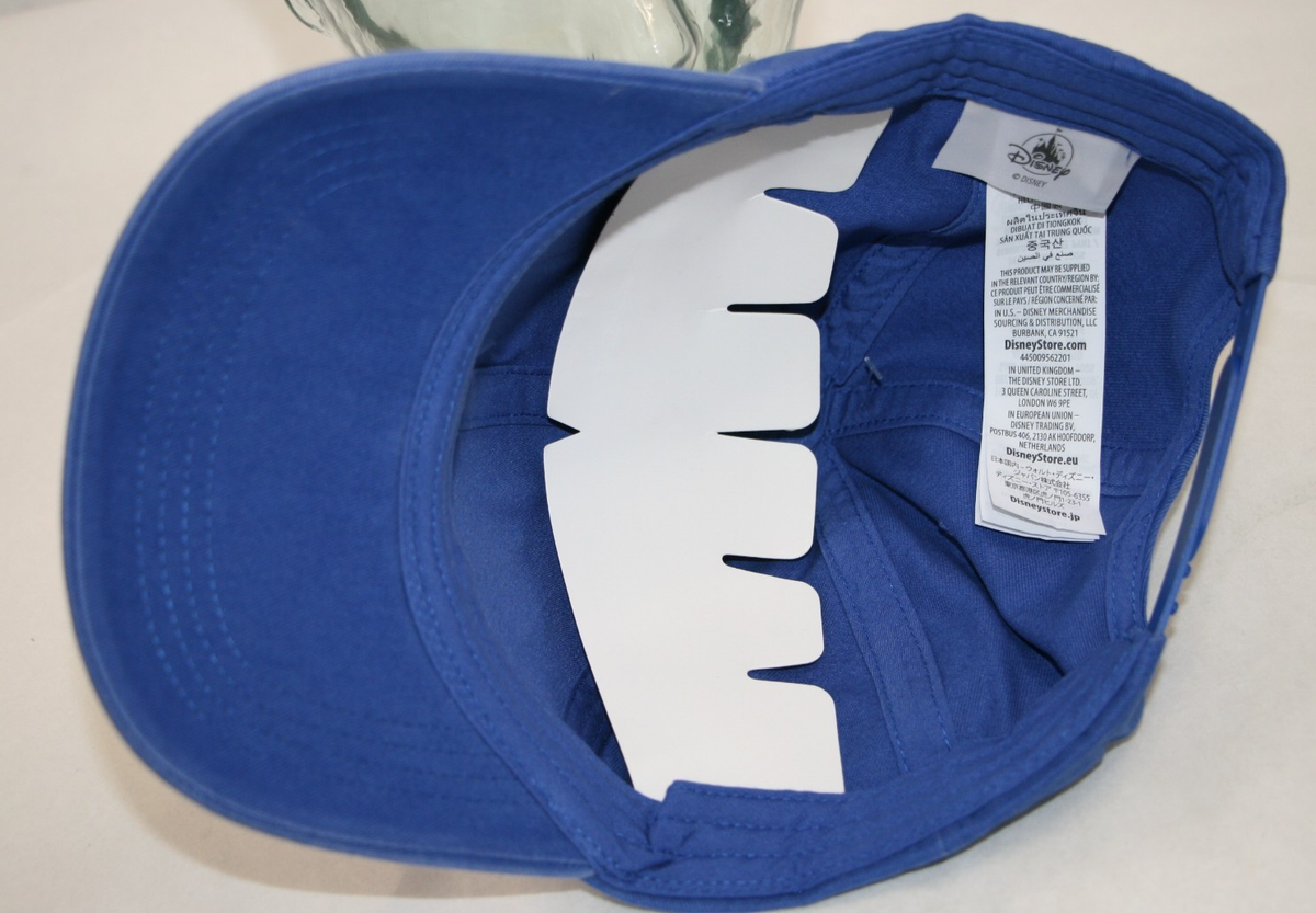 Walt Disney World Character Logo Blue Hat Embroidered Baseball Cap