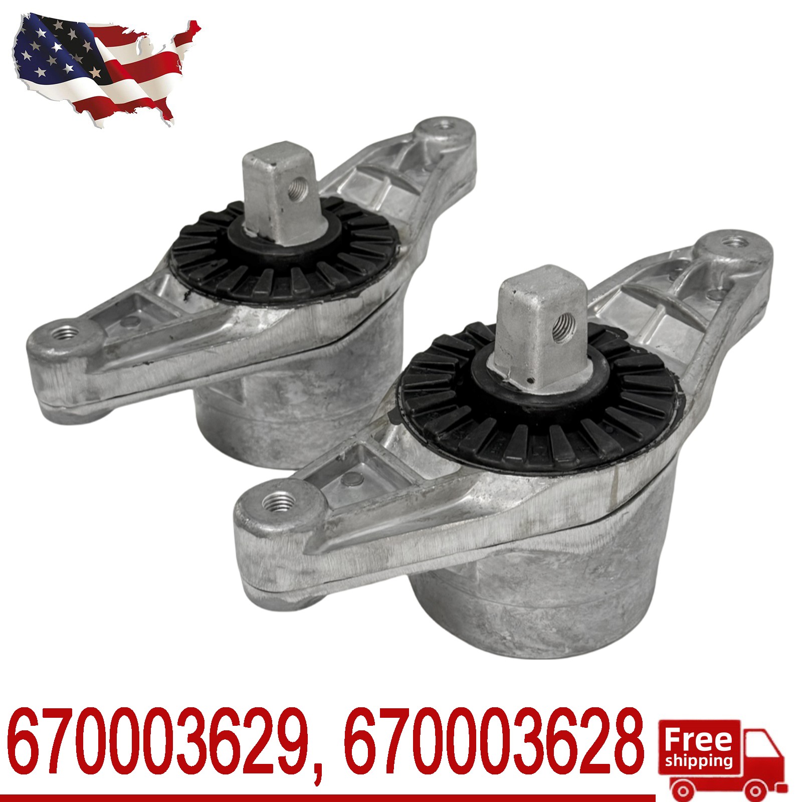 Maserati Ghibli S Q4 2013-2016 Front Right Engine mounts 2 pcs