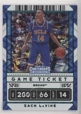 2020 Panini Contenders Draft Picks Game Ticket Green Explosion Zach LaVine 06kn