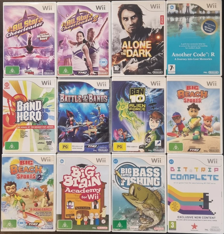 Nintendo Wii games mixed. *Select a title* - image 2 of 4