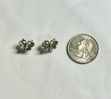 butterfly earrings stud