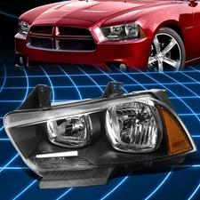For 11-14 Dodge Charger Left OE Style Headlight Headlamp Replacement CH2502232