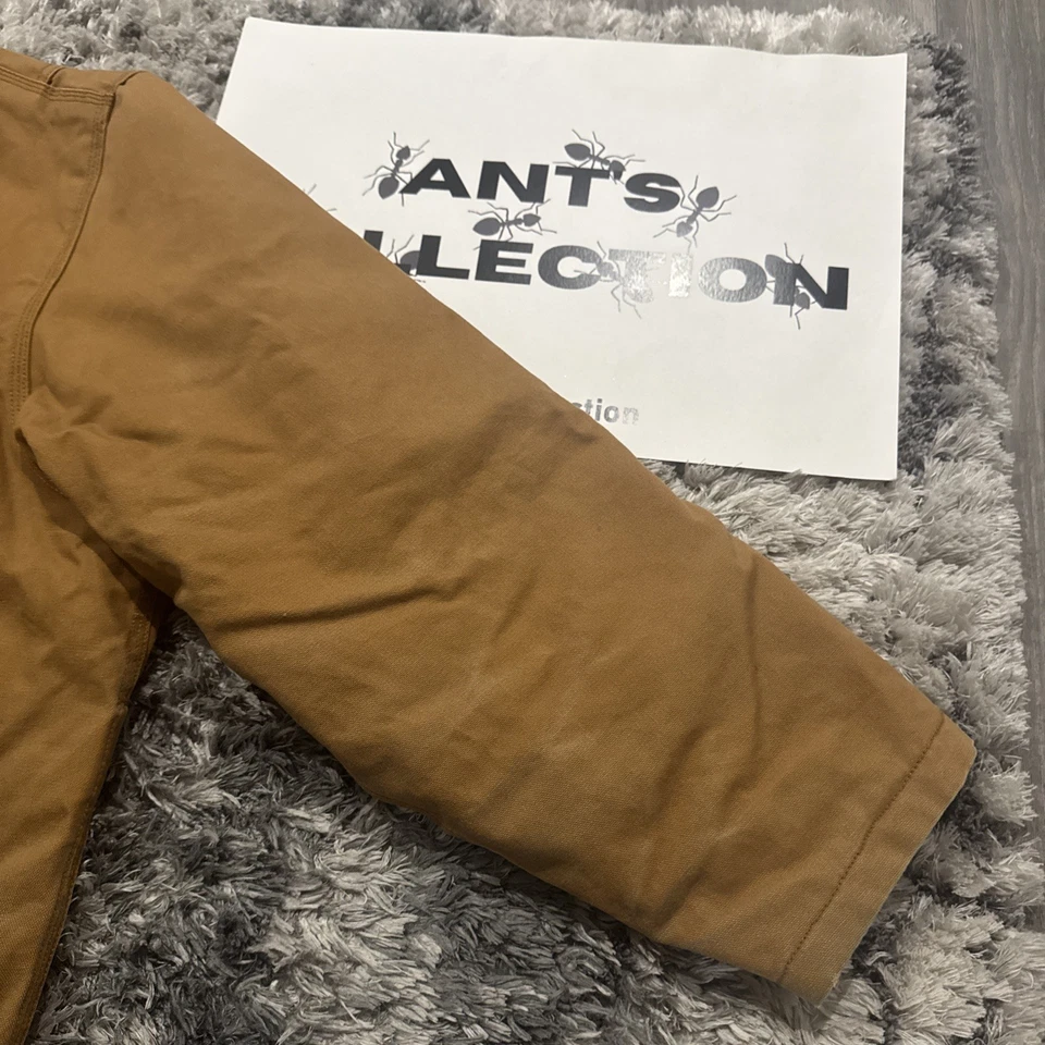 复古 00’S Craftsman 棕色工作服 Chore 夹克 Y2K 男式尺寸 2XL HTF 罕见  — 第 4/4 张图片