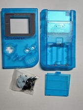 Clear Transparent Blue New Full Housing Shell for Nintendo Gameboy Classic DMG