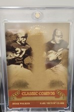 2006 Donruss Classics Classic Combos Doak Walker/Dutch Clark #CC-14 Gold 4/100