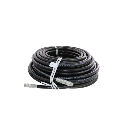 #ad #ad Schieffer 4000 PSI 3 8quot; x 150#x27; Thermoplastic Sewer Jetter Hose 3 8quot; Solid Swivel $302.99