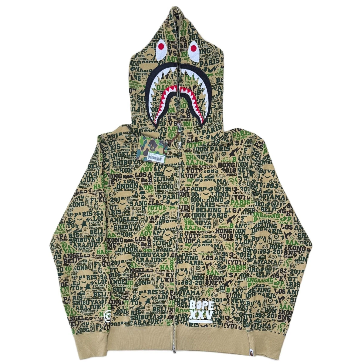 A Bathing Ape Multicolor Hoodies for Men for sale | eBay