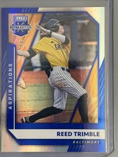 2021 Panini Elite Extra Edition - Reed Trimble #65 Aspirations Blue /249 (RC)