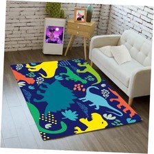 Dinosaur Rug - Dinosaur Rugs for Boys Bedroom Cartoon Dino Carpet for Boys