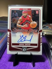 2024 PANINI DONRUSS OPTIC SIGNATURE SERIES SS-JML JAMAL SHEAD TORONTO RAPTORS