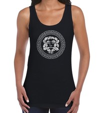 The Green Man Pagan Women's Vest Tank Top - Wicca