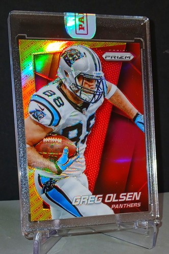 🔥GREG OLSEN🔥2014 Panini Prizm - PANINI LOGO HOLO Prizm SSP Panthers - SEALED - Bild 2 von 6