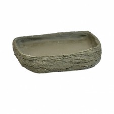 HabiStat Tortoise Pool Bowl Grey Medium Tortoise Bowls