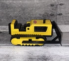 Vintage 4" Bulldozer Tonka Toy Truck Yellow Black Pressed Steel
