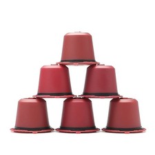 3/6 PCS Refillable Coffee Capsule Cup For Nespresso Machine Reusable Filter Pods