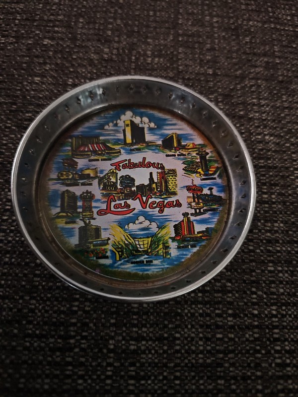 Las Vegas tin coaster