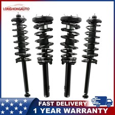 4x Front Rear Struts Shocks Coil Springs For 1998-2002 Honda Accord Ex Dx Lx