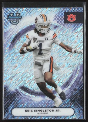 2025 Bowman Best U Eric Singleton Jr. Shimmer Refractor Auburn Tigers #78