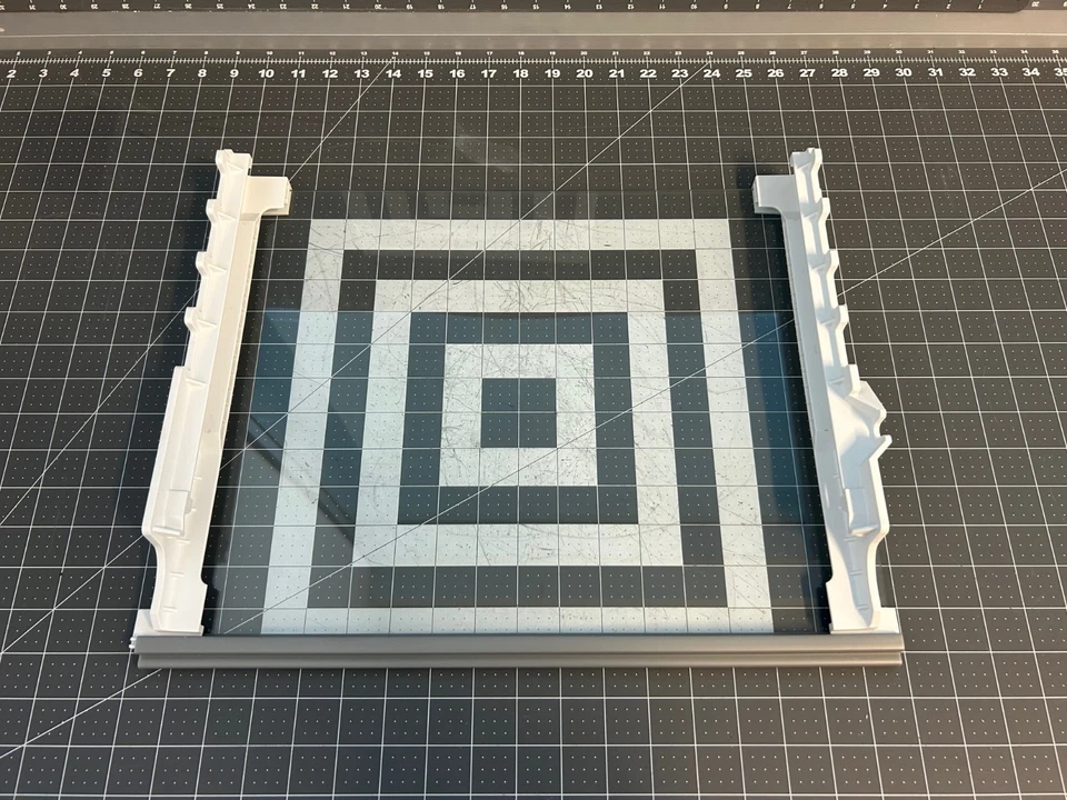 Whirlpool Maytag Refrigerator Cover Crisper Glass Shelf P# W11688707 W11495083 - Image 2 of 4