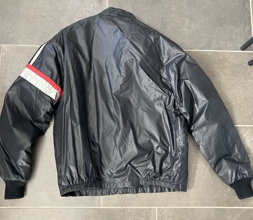 Vintage Hondaline Racing Jacke klein blau Cafe Motorrad Bike Full Zip 70er 80er - Bild 2 von 5