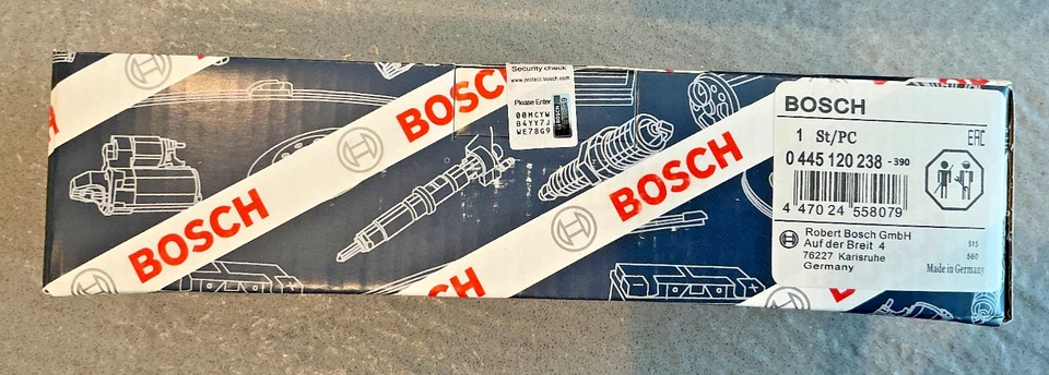 6X Inyector de combustible para Dodge Ram Cummins 2004 2005 2006 2007 5,9 L 0445120238 Foto 4 de 4