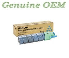 820075 Original OEM Ricoh Toner Cartridge, Cyan Genuine Sealed