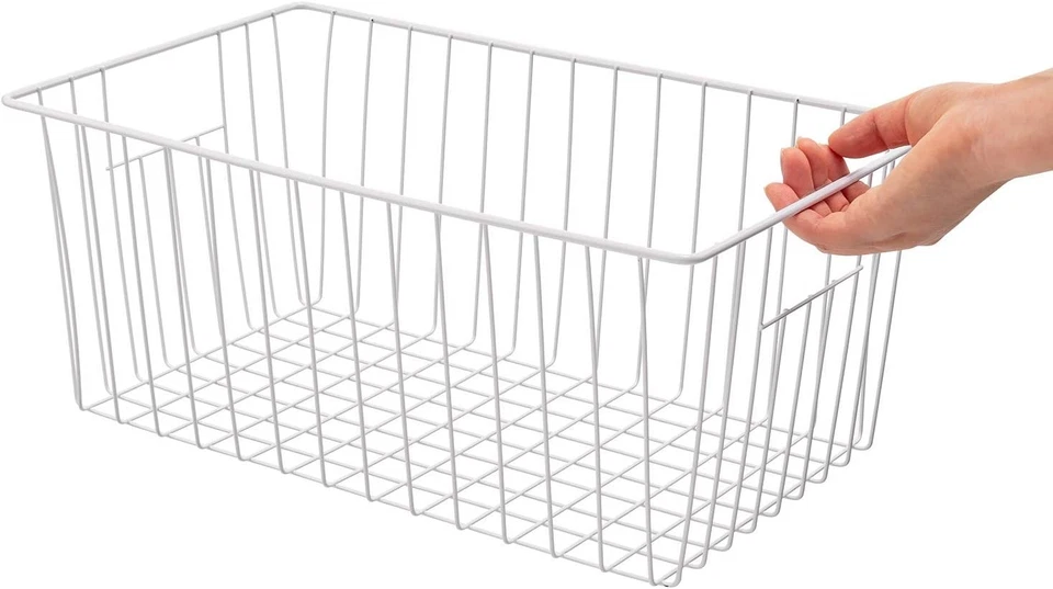 Cestas organizadoras de almacenamiento de cables para congelador de 16 pulgadas, refrigerador doméstico Foto 4 de 4