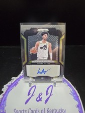 2024-25 Panini Prizm Basketball Penmanship AUTO JOHNNY JUZANG! Utah Jazz