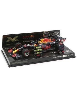 Minichamps 1/43 Red Bull Honda Abu Dhabi Max Verstappen Special Edition Model  - Image 2 of 4