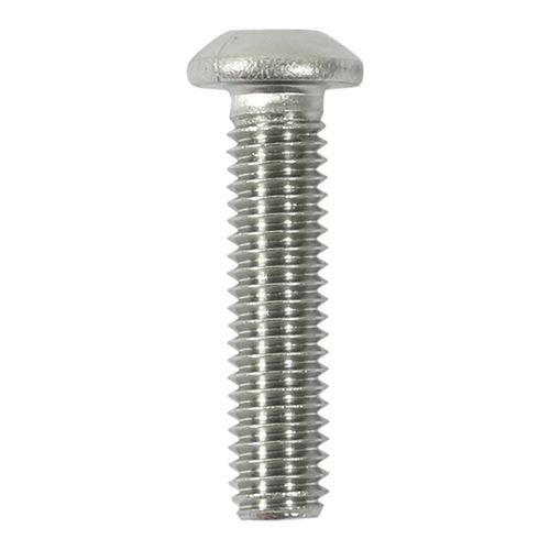 TIMCO Button Socket Screws A2 SS M6 x 20 Pack 10