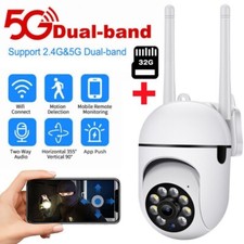 Wireless Security Camera System Outdoor Home 5G Wifi Night Vision Cam 1080P HD