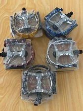 Pair Of Wellgo 9/16" OLD SCHOOL  Bear Cage Trap  Pedals MTB  BMX Bicycle Bike