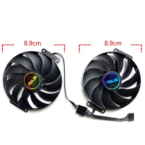 Ventilateur Refroidissement Carte Graphique pour ASUS RTX4060 4060ti 4070 DUAL OC Pièces Détachées - Photo 10/16