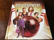 The Big Lebowski (Blu-ray Disc, 2011, WS Limited Edition DigiBook) Book DVD Used