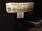 Dressbarn Travis Ayers Skirt Suit Women 12 Blue 3pc Shirt Sweater Blazer Career — photo 10