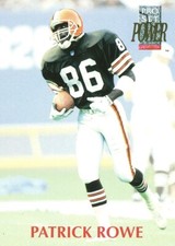 PRO-SET POWER  Patrick Rowe RC BROWNS  SDSU Aztecs *B