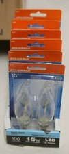 12 Sylvania B10 1.6 Watt Candelabra Base LED Light Bulb 100 Lumens Daylight